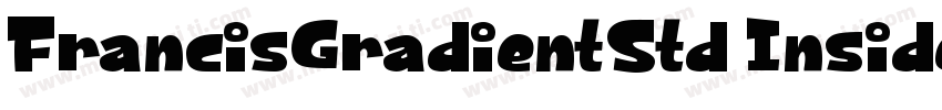 FrancisGradientStd Inside字体转换